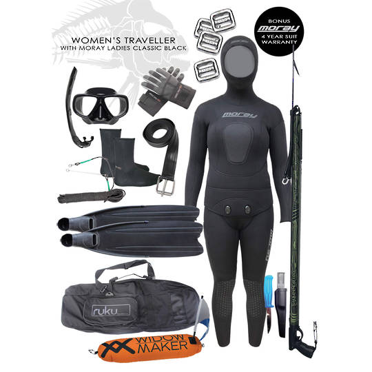 Women's Traveller Package | BLACK